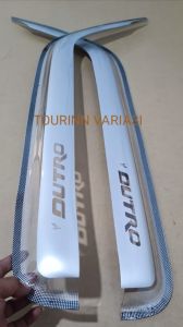 Talang Air Mobil HINO DUTRO 2 PINTU Model slim cembung silver