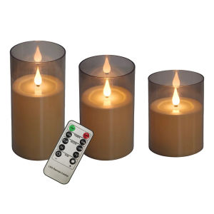 LED Flameless Candles Battery Operated LED Light with Remote Timer Holiday Party Candles for Home Room Decor Wedding Gift