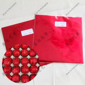 MOLORE | Red Aluminum Foil for Eggs 15*15cm 100 Pieces