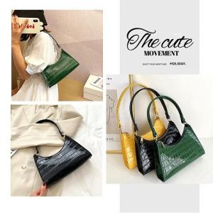 LKShoes ส่งเร็วทันใช้ กระเป๋าแฟชั่น หนัง PU ดีไซน์ใหม่ สวยเป๊ะ ทันสมัย แต่งลายหนังจระเข้ ดูดีสุดๆ รุ่นนี้บอกเลยว่ามาแรง แบบฉุดไม่อยู่ เพราะมีให้เลือกหลายสี ต้องมีสักใบแล้ววว