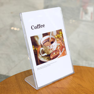 POP Plastic Price Tag Display Stand Advertising Board Product Label Price Card Business Supplies Stationery Educational Tools