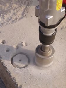 🔥โฮลซอเจาะปูน โฮลซอเจาะคอนกรีต เล็บคาร์ไบด์ แกน คอนกรีต กระเบื้อง คุณภาพดี เจาะทะลุ รอยสวย ชุดโฮลซอเจาะปูน ติดคาร์ไบด์ โฮลซอเจาะคอนกรีต ดอกเพชรเจาะกระเบื้อง เจาะปูน หินอ่อน ใช้กับสว่านโรตารี่ แข็ง ทนทาน เจาะรู (ขนาด35 50 65 MM) ก้านยาว220mm Hole Saw