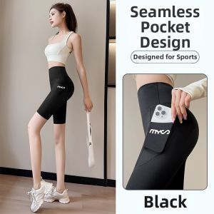 No-Embarrassing-Line Compression Shorts With Pockets