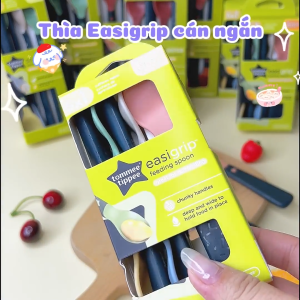 Thìa Tập Ăn Tommee Tippee Easigrip Dành Cho Bé Từ 6 Tháng - Set 5 Thìa Tách Lẻ (Giao Màu Ngẫu Nhiên)