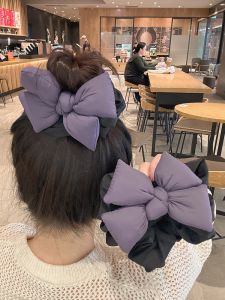Cute Sponge 3D Butterfly Knot Hair Ties Womens Hair Bands Autumn Winter Head Ropes High-End Feeling Hair Accessories