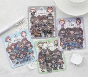 40pcs Cute Journal Stickers PET Waterproof Stickers Cute Phone Sticker Stickers for Diary Decoration Planner 可爱手账贴纸