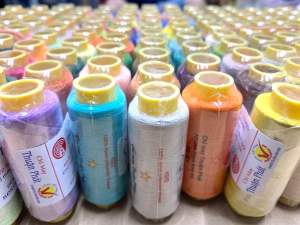 10 ống chỉ may nhiều màu Agfa.