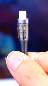 Pisen QCTC071200 1.2M Type C to Type C Nylon Braided Pisen Quick Fast Charging Data Cable with 100W Light Data Cable For Apple Samsung Huawei Vivo OPPO