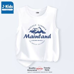 JKIDS | Pure Cotton Thin Summer Outfit Boy Tank Top Shorts Set