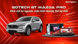 [HÀNG CHÍNH HÃNG]MÀN HÌNH Ô TÔ THÔNG MINH GOTECH GT MAZDA PRO. Chạy sim 4G. kết nối với các thiết bị ngoại viPhụ kiện oto camera lùicamera hành trình. Nghe nhạc giải trí đa phương tiện