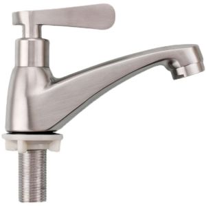 tap basin faucets bathroom sink faucets 304 stainless steel faucets single cold faucets bathroom counter basin faucets