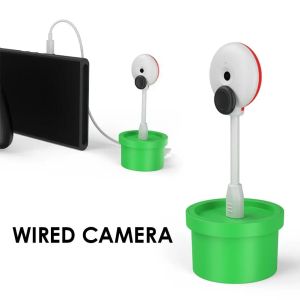 Scene Projection HD Camera for Switch 2 Game Console Camera Accessories  Water Drainage Style Base Holder with Data Cable