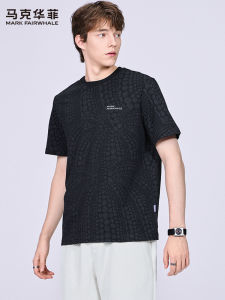 Mark Fairwhale | Ice Sensation Print Mens Short Sleeve T-Shirt Summer