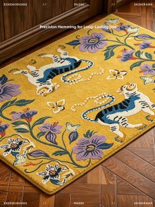 ZHIXIAO | Non-slip and Stain-resistant Antique Vintage Style Entrance Mat