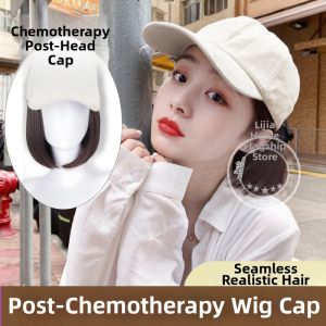 XIANYINLI | Hair Loss Cap with Wig for Chemo and Elderly Women Lightweight Summer Hat