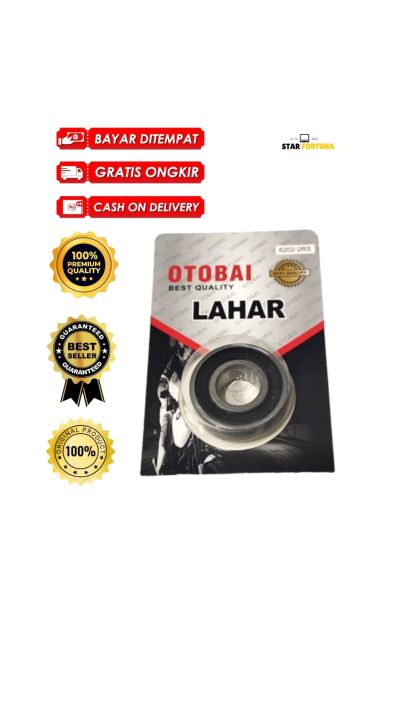 BEARING 6202 2RS PRESS LAHAR BANTALAN RODA OTOBAI HONDA YAMAHA SUZUKI