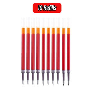 Bút Gel Mực Đỏ 05mm Có Thể Thu Vào Thiết Kế Thẩm Mỹ Dùng Cho Văn Phòng Trường Học Đồ Dùng Học Tập