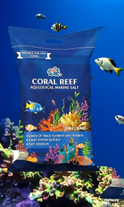 (AUTHENTIC) Coral Reef Garam Laut Asli Sea Salt Natural Saltwater Aquaforest Sea Salt 海盐 (20kg)