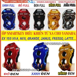 [YAMAHA] ỐP CHÌA KHÓA CNC CAO CẤP CHO YAMAHA: Exciter 155VVA NVX GRANDE JANUS FREEGO LATTE…  BẢO VỆ SMARTKEY ĐIỀU KHIỂN TỪ XA Phụ Kiện Chính Hãng Spirit Beast Chất Liệu Nhôm Cnc Bền Đẹp - Lazada