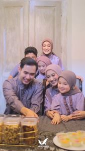 BAJU FAMILY KELUARGA SARIMBIT ASTAGINA COUPLE By VENTE | BAJU LEBARAN KELUARGA | GAMIS KEMEJA PASANGAN SUAMI ISTRI | PAKAIAN ANAK PEREMPUAN DAN KURTA KOKO ANAK LAKI LAKI