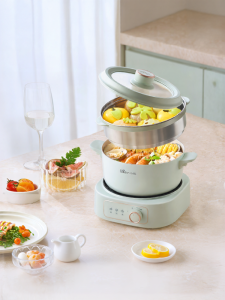 [China Plug Without Adapter] Bear | Multi-Function Portable Electric Hot Pot