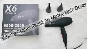 Resuxi | Máy Sấy Tóc Điện Anion Công Suất Cao RESUXI 2500W Sấy Nhanh Chất Lượng Salon Kèm Đầu Tập Trung Dùng Được Tại Nhà Dụng Cụ Tạo Kiểu Tóc Cho Nữ Điện Áp Kép