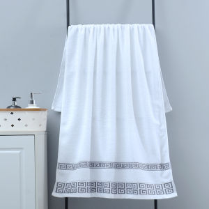 1/4/6pcs Black Cotton Towels Cover 34x74cm/70x140cm Embroidered Hotel Quality Bath Towel for Adults Gift Face Bathroom Towels