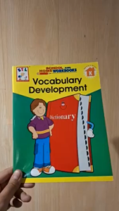 School and Home Workbooks Vocabulary Development