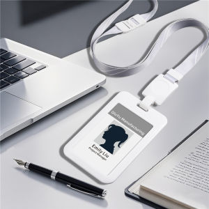 สายคล้องป้ายหดเก็บได้ป้ายแท็กชื่อม้วนสายคล้อง ID ผู้ถือปรับได้รายการพยาบาลสำหรับเป็นของขวัญอุปกรณ์สำนักงานที่ถอดออกได้