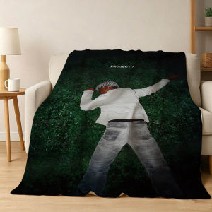 Bandai | 3D K-Ken Snger C-Carson Cover Xperiment Flannel Blanket Soft Throw Blanket Art For Home Decor Bedroom Bed Sofa Picnic Fans Gifts