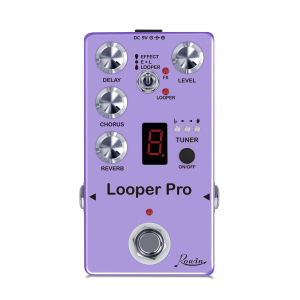 IRIN | ROWIN RE-05 Guitar Looper Pro Multi-effects Pedal Looper Delay Chorus Tuner Reverb Effect Combined Together True Bypass Pedal