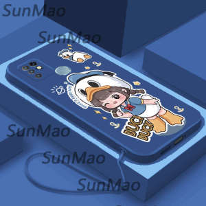 เคส Infinix Hot 10 ปกการ์ตูนสาว CHA30