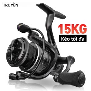 Máy Câu Cá Quay Tay HANDING M1 PRO 9+1 Vòng Bi Lực Kéo Tối Đa 15KG Chống Ăn Mòn Dùng Cho Nước Biển Cá Lớn Sông Hồ
