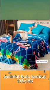 BISA COD HARGA PROMO Selimut Bulu Lembut Halus SELIMUT TEBAL/Uk.140x200 400 gram banyak pilihan variasi Motif Dewasa Terbaru Keren Kualitas Import Termurah