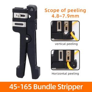 【NN71】Fiber Optic Stripper 45-162 45-163 45-165 Coaxial Cable Stripper Optical Cable Slitter Wire Stripper