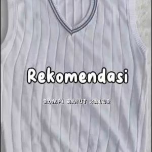 Vest Street Rajut Anak Perempuan Laki Laki 5 Warna