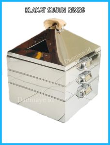 KLAKAT KUKUSAN/BAHAN STENLIS/UKURAN 35X35 CM