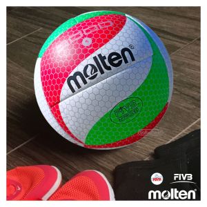 PREMIUM Bola Voli Molten 5000 Lolipop Volleyball Jahit Proliga Yolla Yuliana