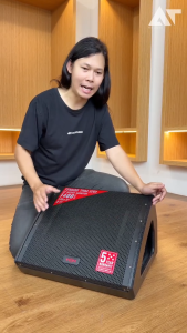 HH Audio TRM-1201 ลำโพงมอนิเตอร์เวที 12 นิ้ว แอมป์ในตัว กำลัง 1400 วัตต์ ความดัง 130 dB AT Prosound