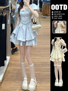SUSIEYUAN | Summer Blue Party Dress