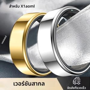 สําหรับ Xiaomi แหวนสมาร์ทแหวนมัลติฟังก์ชั่นบลูทูธการตรวจสอบสุขภาพ Sleep Monitor Heart Rate กันน้ําผู้ชายผู้หญิง Smartring