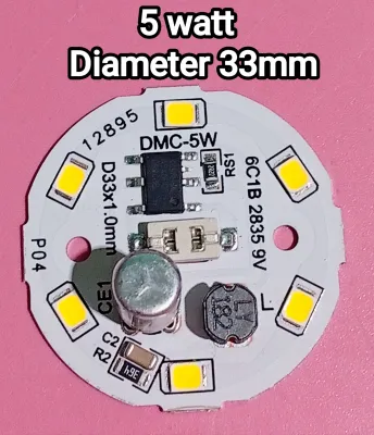 PCB LED AC DMC 5 9 12 15 18 25 WATT