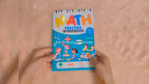A4i Math Practice Workbook (3-6 Yrs Old) | Stapled Kids Math Book | Education Learning Material