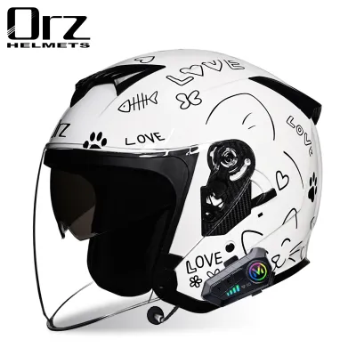 ORZ | Retro 4 Seasons General Use 3C Certified Motorcycle Half Helmet
