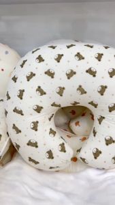 มอนรองให้นมลูกผ้า Cotton 100% ถอดปลอกออกซักได้