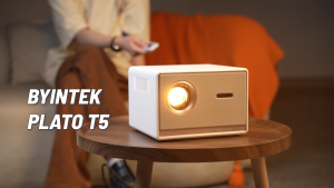 BYINTEK T5 1080P Projector 1000ANSI Smart Projector Auto Focus Assistant Home Cinema Day or Night Still Bright