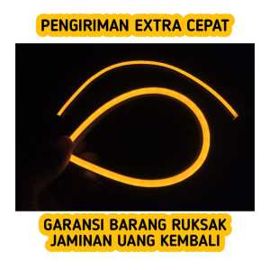 LAMPU LED ALIS MOTOR 2 PCS BAHAN ELASTIS ANTI AIR 15/25/30 CM NMAX PCX AEROX SCOPY VARIO DLL