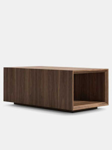 GOOFANSER | Modern Italian Solid Wood Side Table Storage Cabinet