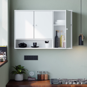 Kitchen Set Atas Dapur Minimalis 3 Pintu Rak Dapur Lemari Bumbu Serbaguna