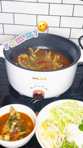 IPLEX  หม้ออเนกประสงค์ 3 ลิตร PRO-24P / 1.8 ลิตร PRO-20P (คละสี)